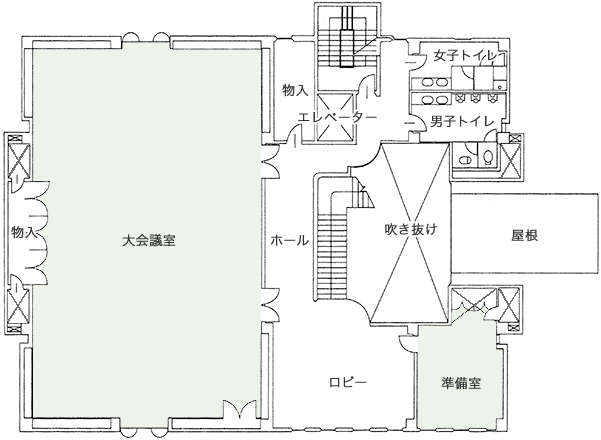 2F案内図